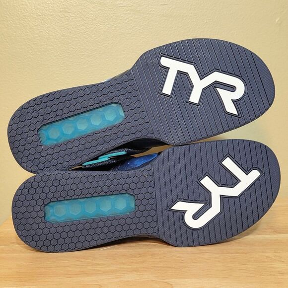 TYR L-1 Lifter Weightlifting Shoes Cosmic Navy Blue Men's Size 10 Women's 11.5 - Picture 6 of 7
